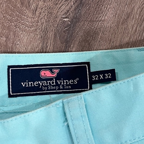 Vineyard Vines Club Pant 32W 32L Blue Embroidered Airplane Pattern Chinos - Picture 4 of 7